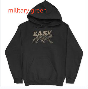 Drop-shoulder Sleeve Casual Sports Hoodie Sweater