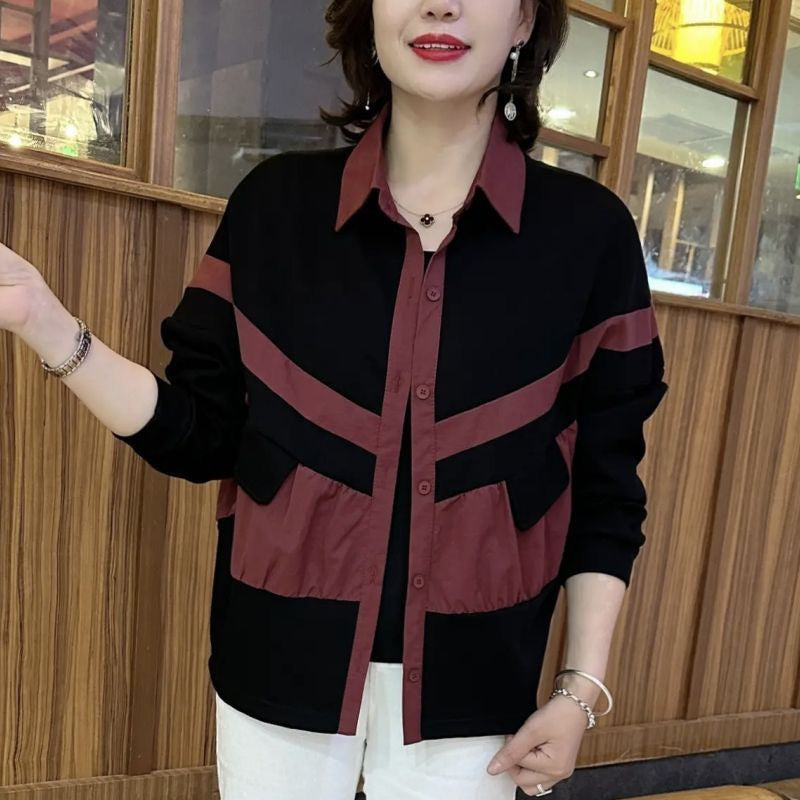 Loose And Slim Women's Thin Coat Top