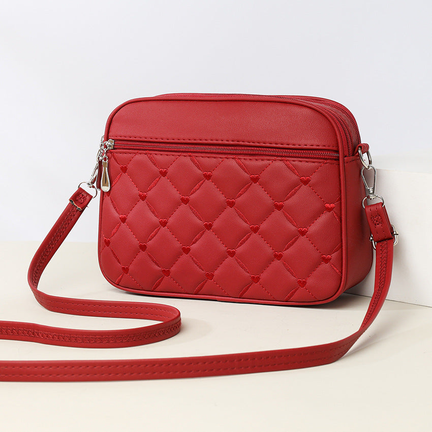 New Large-Capacity Multi-Compartment Mom Crossbody Bag
