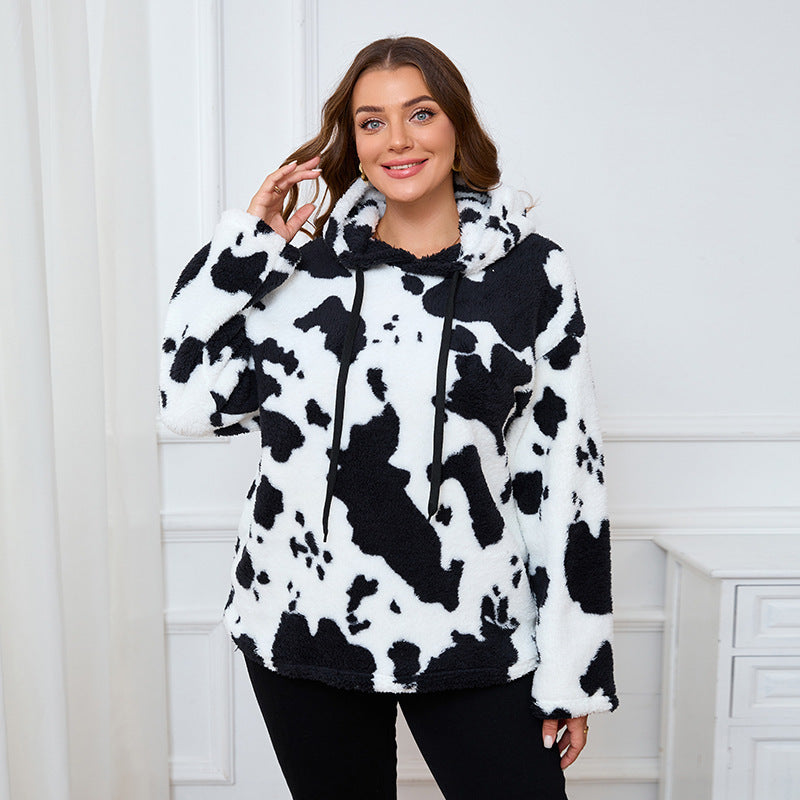 Women's Plus Size Hoodie Pullover