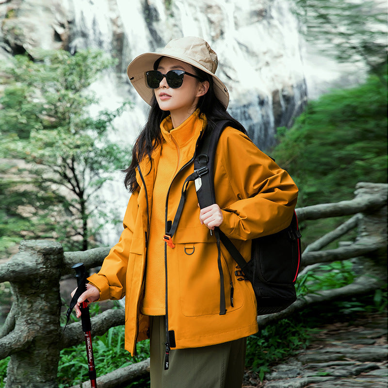 Three-in-one Women's Gore-Tex Jacket Outdoor Sports