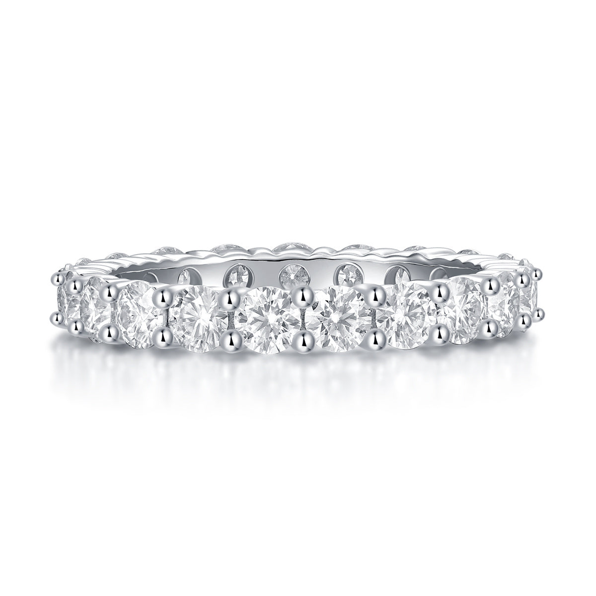 A Fleeting Glimpse Moissanite Wedding Ring Set