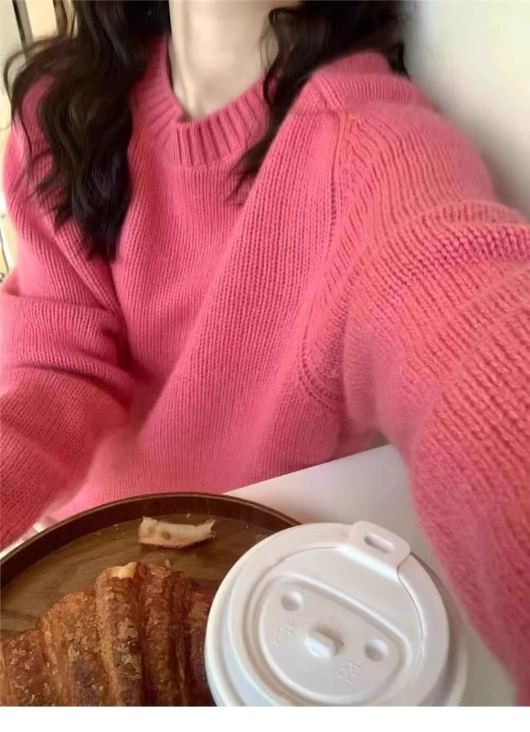 Younger Fashion Long-sleeved Sweater Top