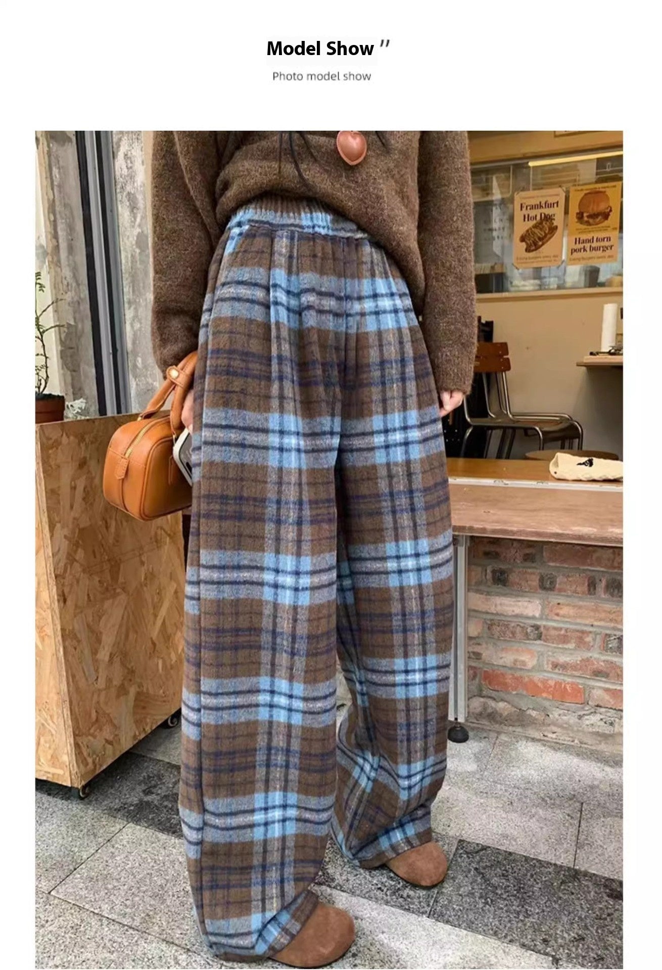 High Waist Straight Loose All-match Casual Mopping Pants