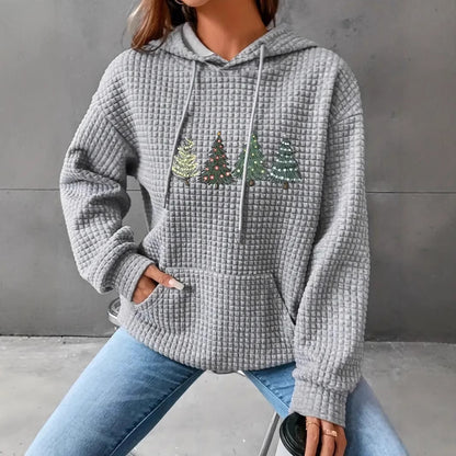 Loose Christmas Hooded Casual Sweater