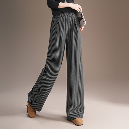 Women's Loose Fashion Slimming Draping Straight Pants