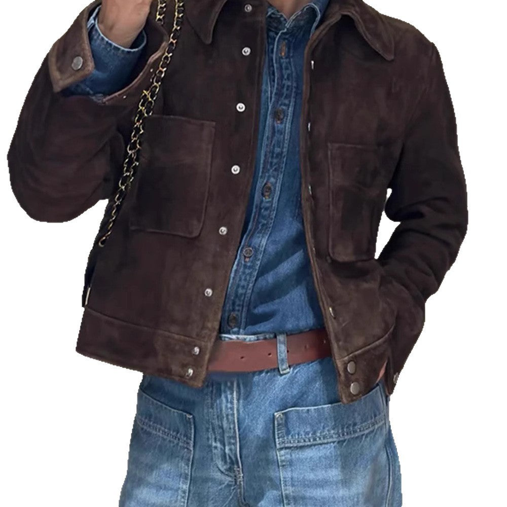 Fashion Trend Comfortable Lapel Shirt Coat