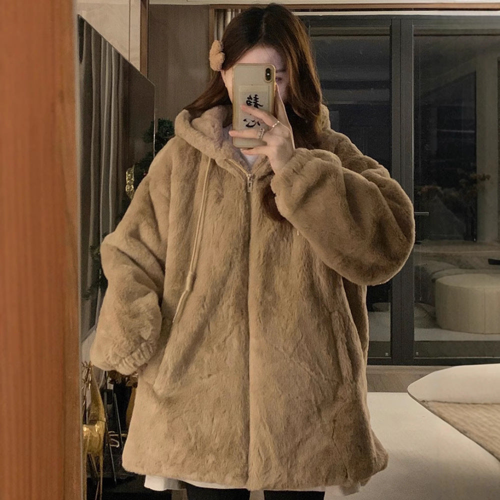 Lamb Wool Coat For Women Autumn And Winter