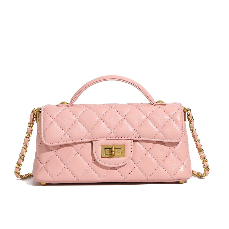 Light Luxury Fashion Womens Genuine Leather Shoulder Crossbody Bag