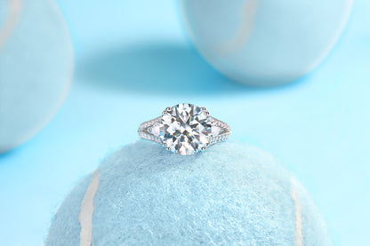 Elegant Radiance 5-Carat Moissanite Jewelry Piece