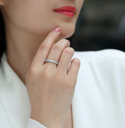 Light Up The Moments Moissanite Ring – S925 Silver