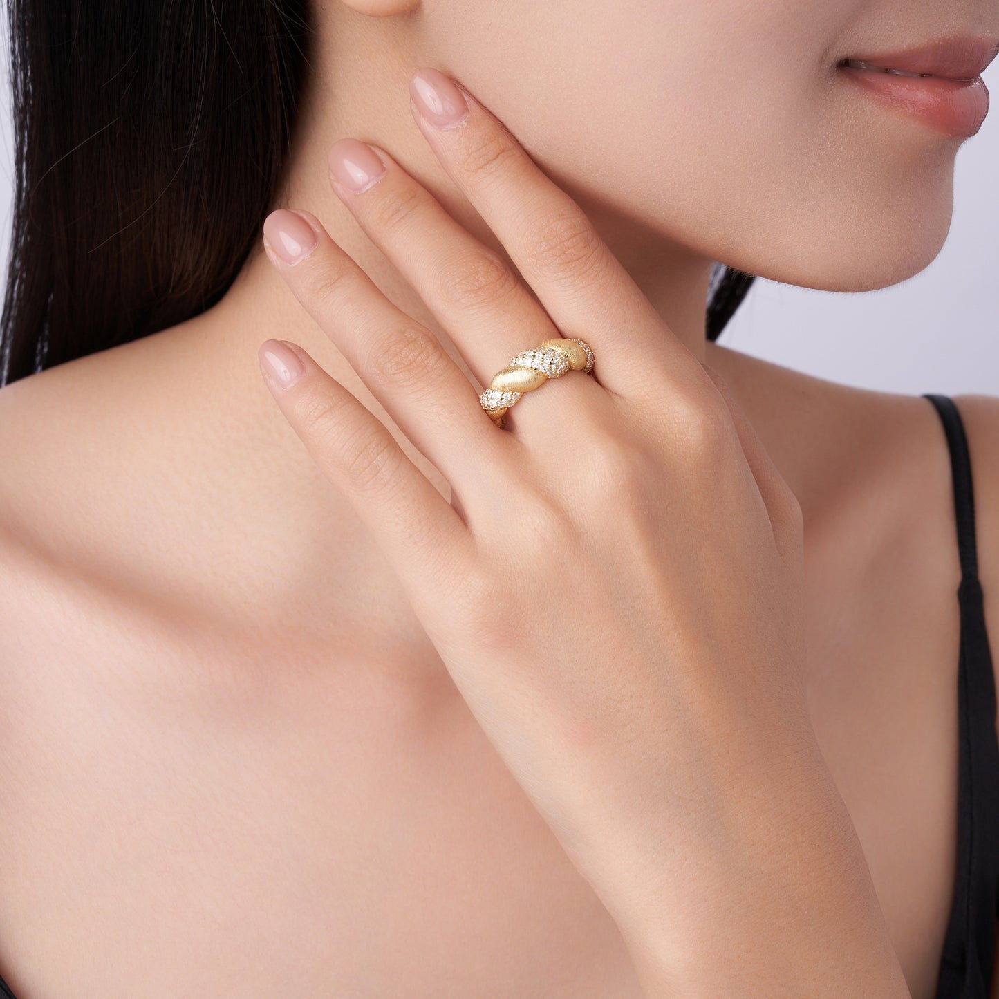 Tengman Moissanite Jewelry Set in S925 Silver