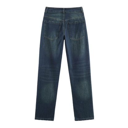 Short Slimming Denim Jacket Casual Jeans