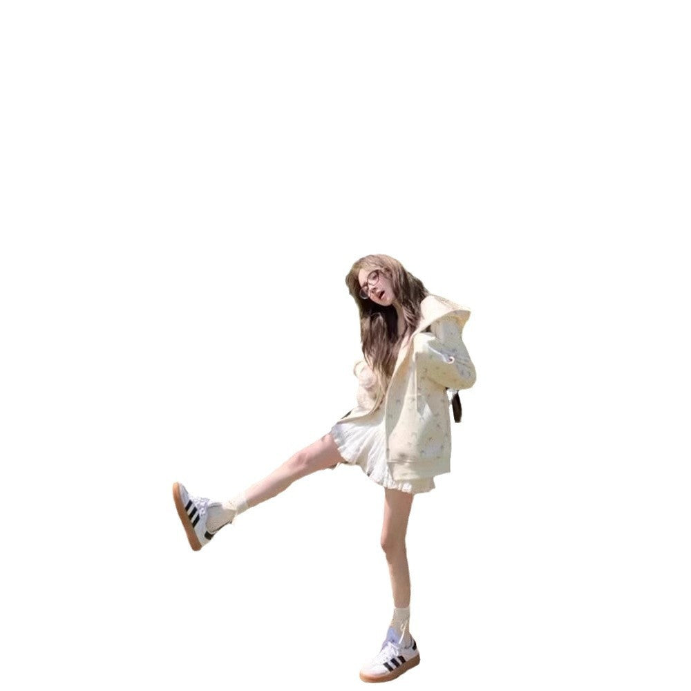 Cardigan Zipper Loose Casual Top Women