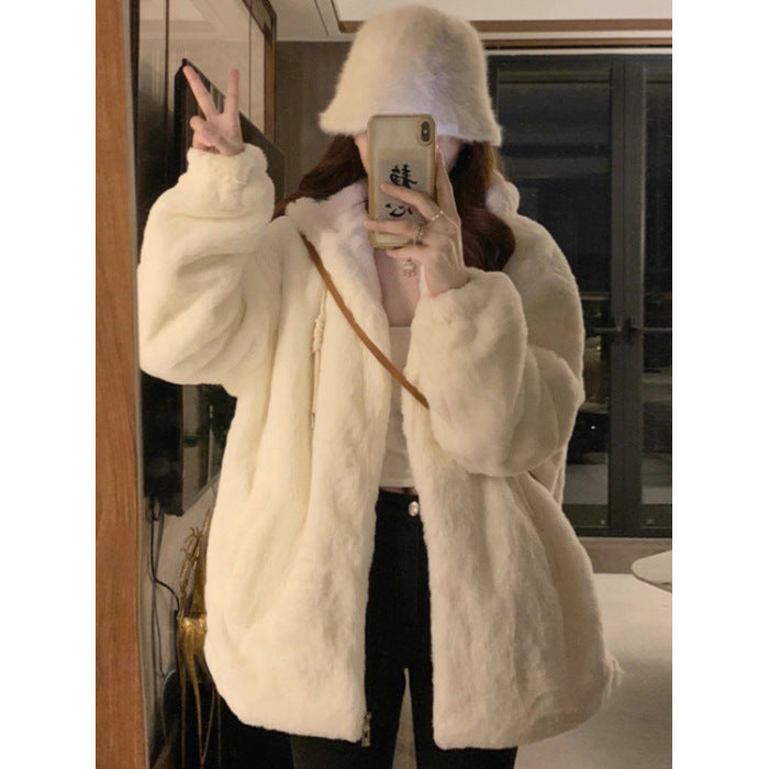 Lamb Wool Coat For Women Autumn And Winter