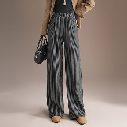 Women's Loose Fashion Slimming Draping Straight Pants