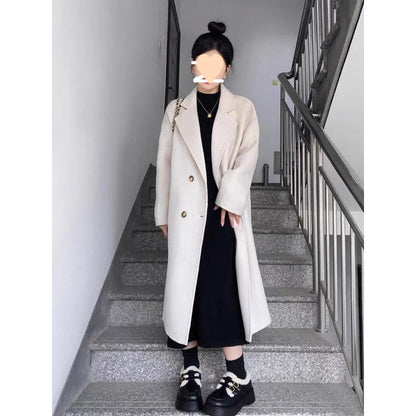 Woolen Women's Fashionable All-match Coat