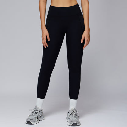 Nude Feel Trousers High Waist Belly Contracting And Close-fitting Yoga Pants