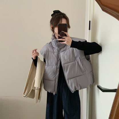 Thick Warm Cotton Waistcoat Loose Casual Vest