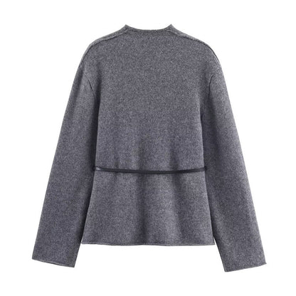 Pure Want To Match Belt Coat For Women