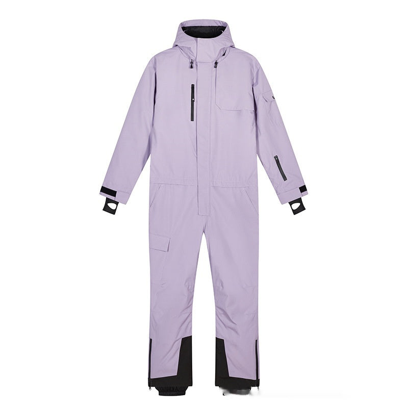 Waterproof Winter Warm One-piece Ski Suit