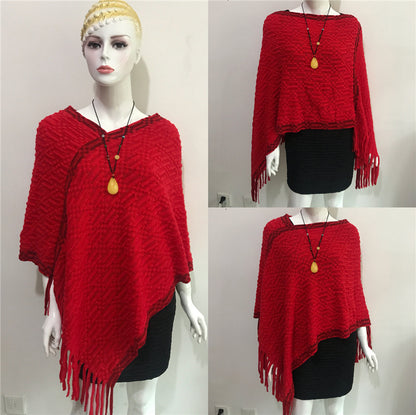 Women's Clothing Fringed Sweater Korean Style Loose