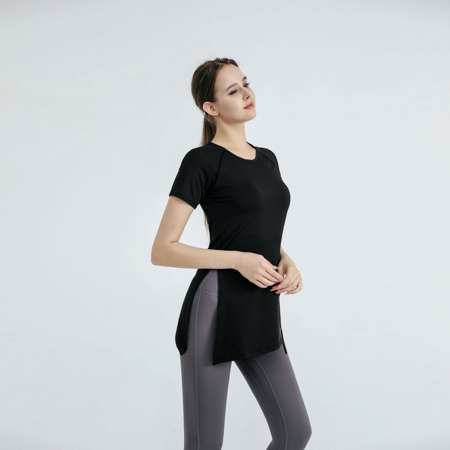 Short Sleeve Loose Quick-drying Women's Running Exercise T-shirt