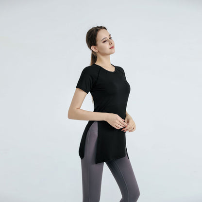 Short Sleeve Loose Quick-drying Women's Running Exercise T-shirt