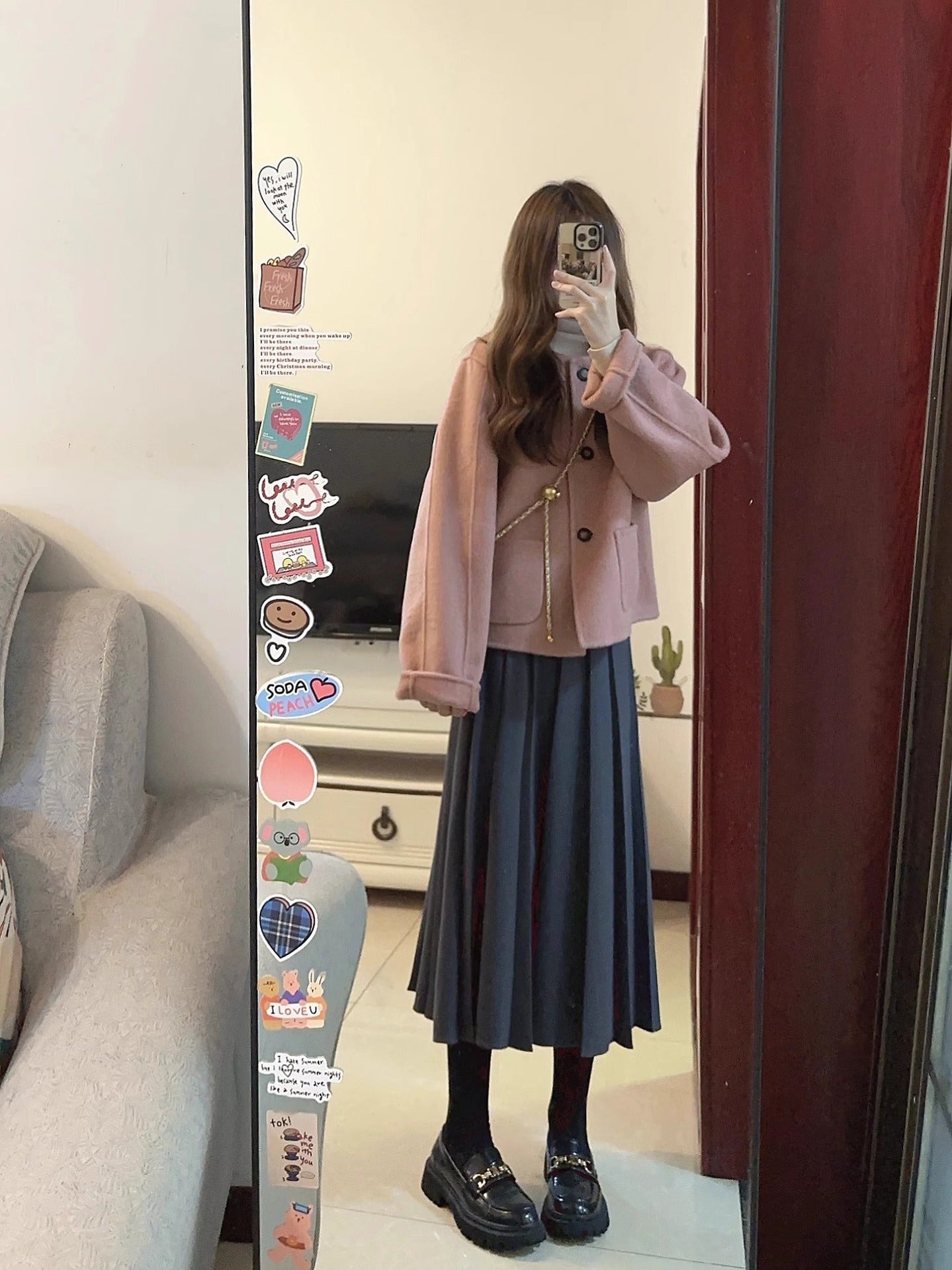 Women's Short Coat Winter Korean Drama Wear