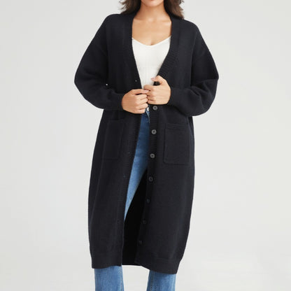 Loose Casual Lazy Mid-length Sweater Women