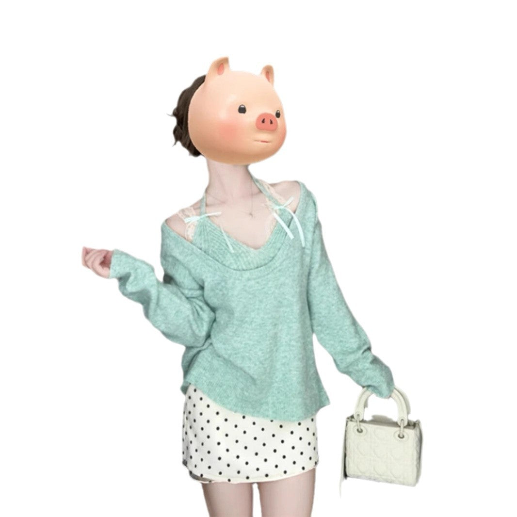 New Fashion Short Pullover Long Sleeve Women