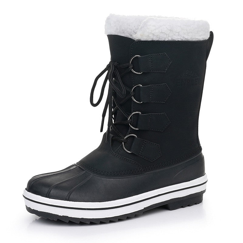 Women's Adult Waterproof Snow Boots For Outdoor Warmth