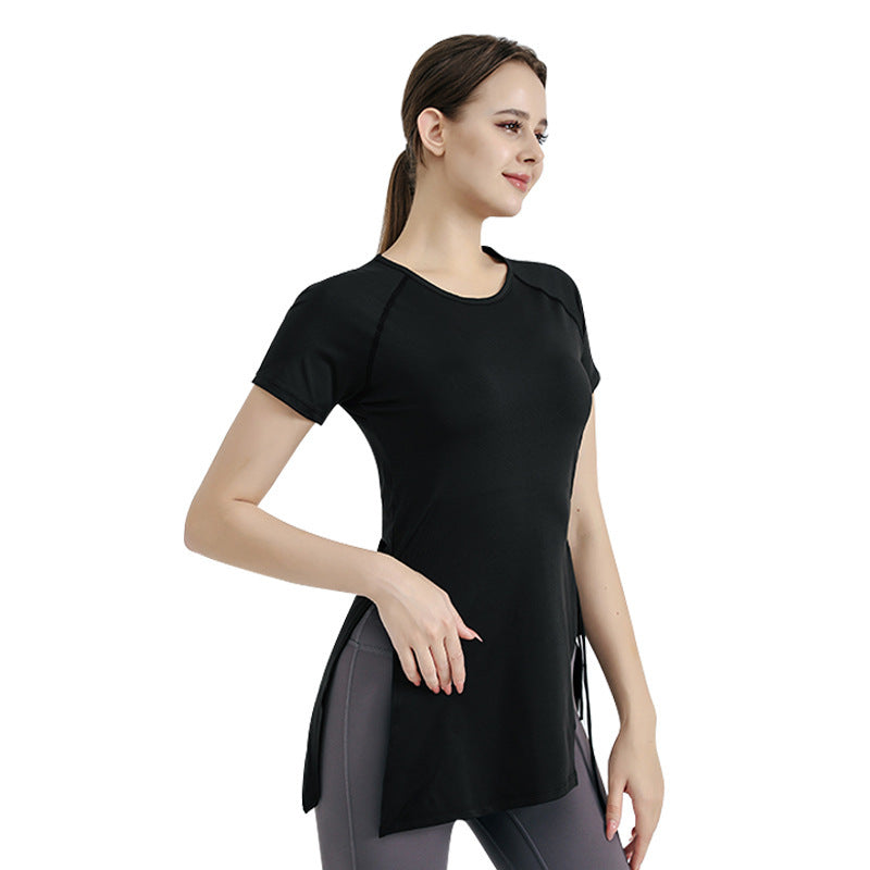 Short Sleeve Loose Quick-drying Women's Running Exercise T-shirt