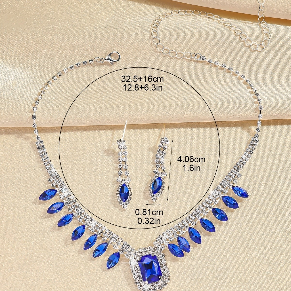 Elegant Necklace Set for Banquet Dresses