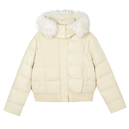 Workwear Parka Cotton-padded Clothes For Women Thick Warm Jacket