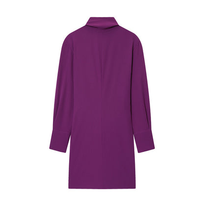 Mature And Charming Ladies Scarf Mini Dress