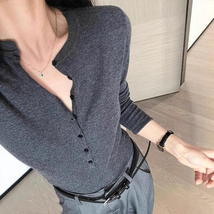 New Slim Fit Inner Wear Long Sleeve Women