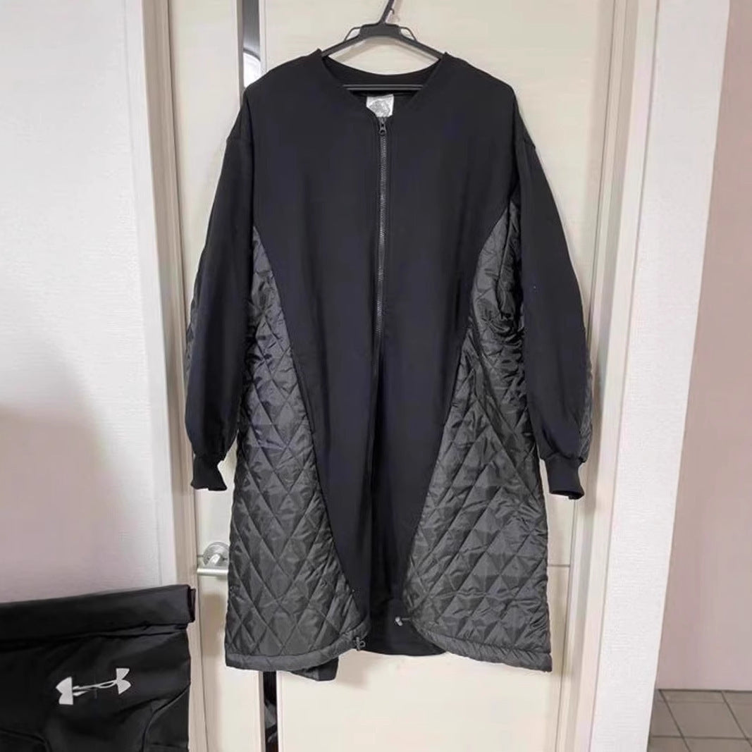 Slimming Slim Fit Versatile Loose Thin Cotton Long Coat