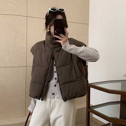 Thick Warm Cotton Waistcoat Loose Casual Vest