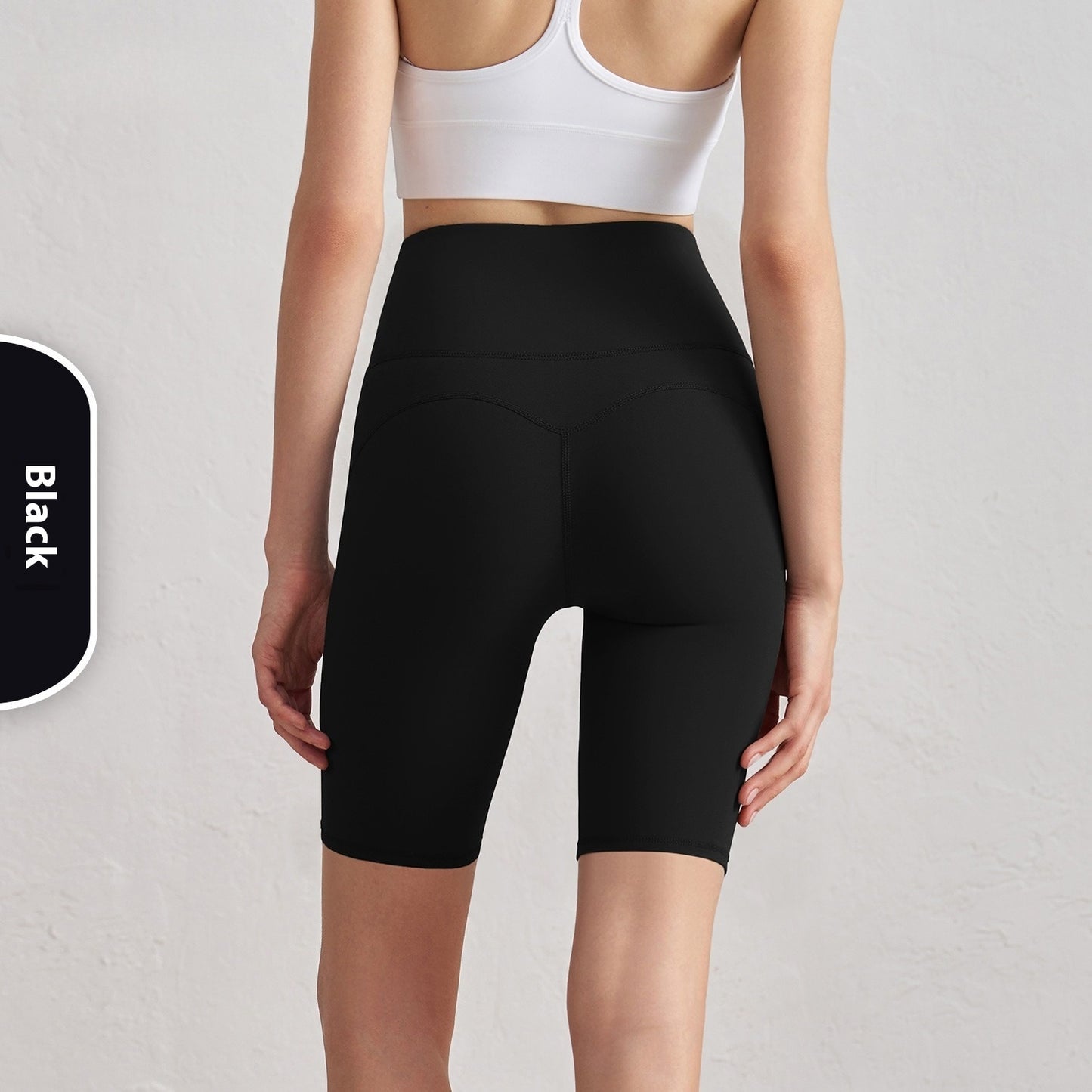 High Waist Hip Lift Sports Cycling Outside Fitness Shorts