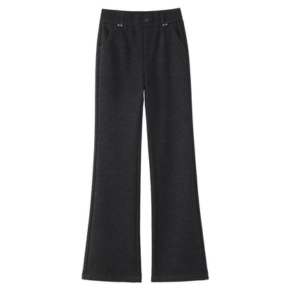 Women's Fashionable Stylish Casual Fleece-lined Slim Flare Pants