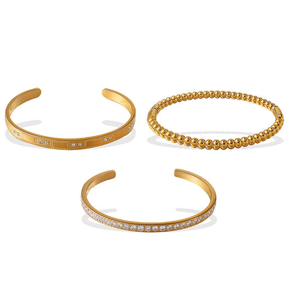 Buckle Bracelet Alloy Open-end Bracelet