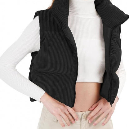 Vest Sleeveless Cotton Coat Jacket Women