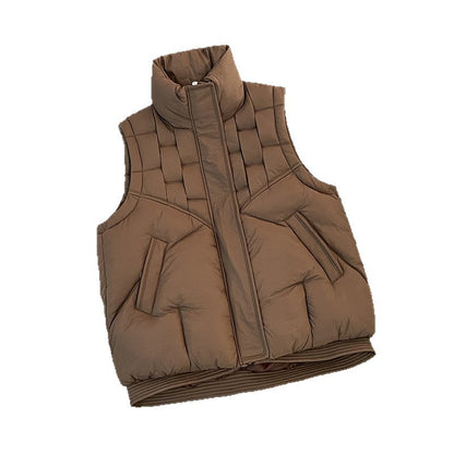 Loose Casual Stand Collar Waistcoat Fashion Vest