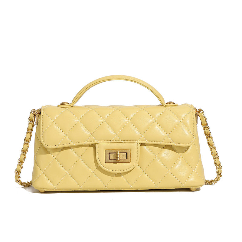 Light Luxury Fashion Womens Genuine Leather Shoulder Crossbody Bag