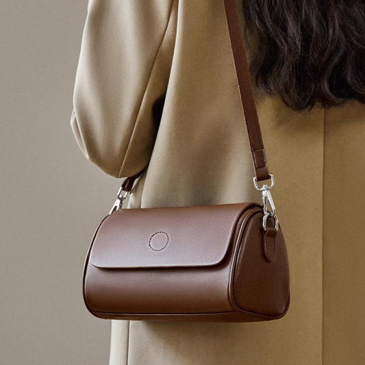 Mini Round Handbag Tote Shoulder Bag For Women