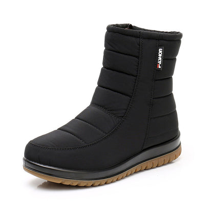 Warm Waterproof And Anti-slip Snow Boots