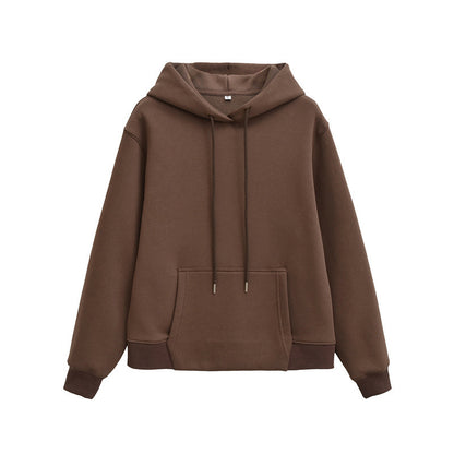 Women's Hooded Sweater Wide-leg Pants