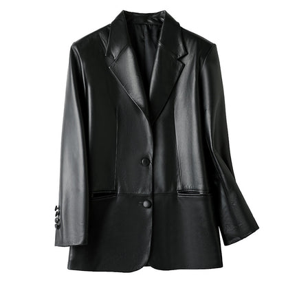 Female Suit Coat New Fashion Sheepskin