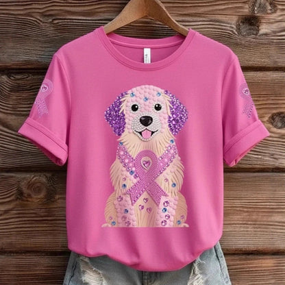 Loose Casual Animal Women's Tops Digital Printed T-shirt